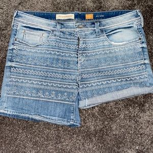 Pilcro & the Letterpress Stet Denim short